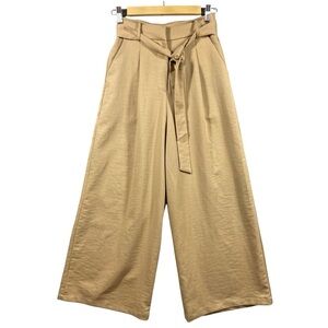 FRNCH Paris Womens XS Peniel Wide‎ Leg Trouser High Waist Luxury Boho F11433